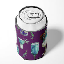 Load image into Gallery viewer, Drinks and Cocktails Purple Can or Bottle Hugger BB5204CC