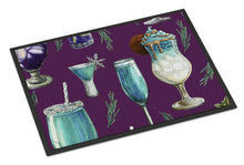 Load image into Gallery viewer, Drinks and Cocktails Purple Doormat - 18x27 Decorative Floor Mat – Indoor/Outdoor Rug with Artistic Flair BB5204MAT