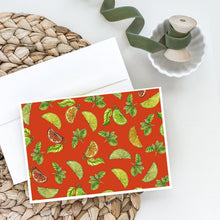 Load image into Gallery viewer, Lemons, Limes and Oranges Greeting Cards -  Blank Note Cards – 8-Pack of Artist-Designed Cards with Envelopes