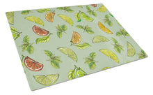 Load image into Gallery viewer, Lemons, Limes and Oranges Glass Cutting Boards – Durable, Decorative Kitchen Art Large BB5206LCB