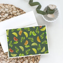 Load image into Gallery viewer, Lemons, Limes and Oranges Greeting Cards -  Blank Note Cards – 8-Pack of Artist-Designed Cards with Envelopes