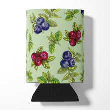 Load image into Gallery viewer, Berries in Green Can or Bottle Hugger BB5208CC