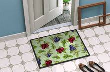 Load image into Gallery viewer, Berries in Green Doormat - 18x27 Decorative Floor Mat – Indoor/Outdoor Rug with Artistic Flair BB5208MAT