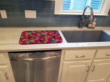 Load image into Gallery viewer, Berries Dish Drying Mat – Absorbent, Artistic Kitchen Essentials BB5209DDM
