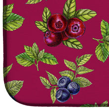 Load image into Gallery viewer, Berries Dish Drying Mat – Absorbent, Artistic Kitchen Essentials BB5209DDM