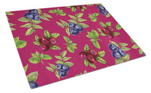 Load image into Gallery viewer, Berries Glass Cutting Boards – Durable, Decorative Kitchen Art Large BB5209LCB
