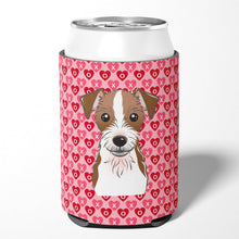 Load image into Gallery viewer, Jack Russell Terrier Hearts Can or Bottle Hugger BB5272CC