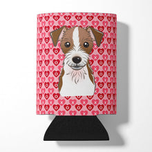Load image into Gallery viewer, Jack Russell Terrier Hearts Can or Bottle Hugger BB5272CC