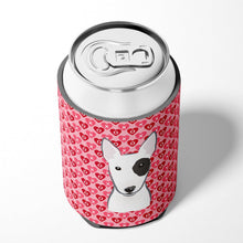 Load image into Gallery viewer, Bull Terrier Hearts Can or Bottle Hugger BB5279CC