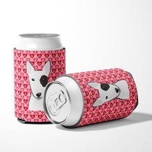 Load image into Gallery viewer, Bull Terrier Hearts Can or Bottle Hugger BB5279CC