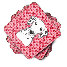 Load image into Gallery viewer, Dalmatian Hearts Foam Coaster  BB5280FC