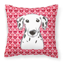 Load image into Gallery viewer, Dalmatian Hearts Fabric Decorative Pillow BB5280PW1818