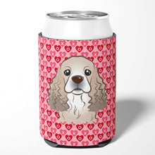 Load image into Gallery viewer, Cocker Spaniel Hearts Can or Bottle Hugger BB5286CC