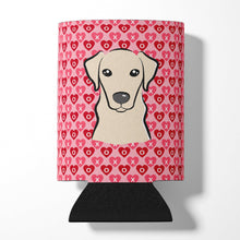 Load image into Gallery viewer, Yellow Labrador Hearts Can or Bottle Hugger BB5292CC