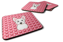Load image into Gallery viewer, Westie Hearts Foam Coaster  BB5296FC