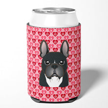 Load image into Gallery viewer, French Bulldog Hearts Can or Bottle Hugger BB5297CC