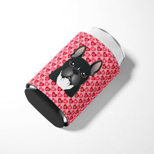 Load image into Gallery viewer, French Bulldog Hearts Can or Bottle Hugger BB5297CC
