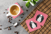 Load image into Gallery viewer, Japanese Chin Hearts Foam Coaster  BB5300FC