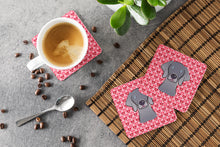 Load image into Gallery viewer, Weimaraner Hearts Foam Coaster  BB5301FC