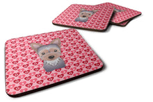 Load image into Gallery viewer, Yorkie Puppy Hearts Foam Coaster  BB5302FC