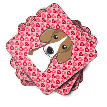Load image into Gallery viewer, Beagle Hearts Foam Coaster  BB5309FC