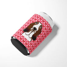 Load image into Gallery viewer, Basset Hound Hearts Can or Bottle Hugger BB5313CC
