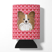 Load image into Gallery viewer, Papillon Hearts Can or Bottle Hugger BB5318CC