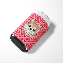 Load image into Gallery viewer, Chihuahua Hearts Can or Bottle Hugger BB5321CC