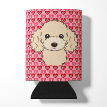 Load image into Gallery viewer, Buff Poodle Hearts Can or Bottle Hugger BB5328CC