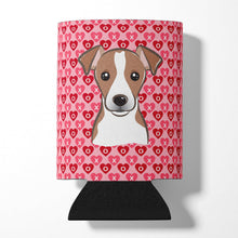 Load image into Gallery viewer, Jack Russell Terrier Hearts Can or Bottle Hugger BB5330CC