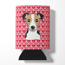Load image into Gallery viewer, Jack Russell Terrier Hearts Can or Bottle Hugger BB5331CC