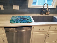 Load image into Gallery viewer, Killer Whale Orca #2 Dish Drying Mat – Absorbent, Artistic Kitchen Essentials BB5335DDM