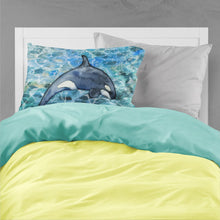 Load image into Gallery viewer, Killer Whale Orca #2 Fabric Standard Pillowcase – Artistic Decorative Front, White Back BB5335PILLOWCASE