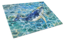 Load image into Gallery viewer, Humpback Whale Glass Cutting Boards – Durable, Decorative Kitchen Art Large BB5336LCB