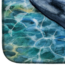 Load image into Gallery viewer, Whale Tail Dish Drying Mat – Absorbent, Artistic Kitchen Essentials BB5337DDM