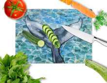 Load image into Gallery viewer, Whale Tail Glass Cutting Boards – Durable, Decorative Kitchen Art Large BB5337LCB