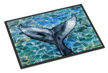 Load image into Gallery viewer, Whale Tail Doormat - 18x27 Decorative Floor Mat – Indoor/Outdoor Rug with Artistic Flair BB5337MAT