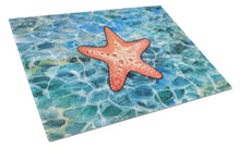 Load image into Gallery viewer, Starfish Glass Cutting Boards – Durable, Decorative Kitchen Art Large BB5341LCB