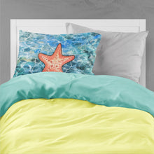 Load image into Gallery viewer, Starfish Fabric Standard Pillowcase – Artistic Decorative Front, White Back BB5341PILLOWCASE