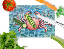 Load image into Gallery viewer, Crab Glass Cutting Boards – Durable, Decorative Kitchen Art Large BB5346LCB