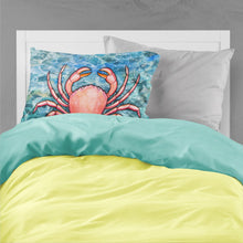 Load image into Gallery viewer, Crab Fabric Standard Pillowcase – Artistic Decorative Front, White Back BB5346PILLOWCASE