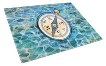 Load image into Gallery viewer, Compass Glass Cutting Boards – Durable, Decorative Kitchen Art Large BB5347LCB