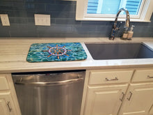 Load image into Gallery viewer, Steering Wheel Helm Dish Drying Mat – Absorbent, Artistic Kitchen Essentials BB5349DDM