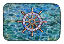 Load image into Gallery viewer, Steering Wheel Helm Dish Drying Mat – Absorbent, Artistic Kitchen Essentials BB5349DDM
