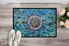 Load image into Gallery viewer, Steering Wheel Helm Doormat - 18x27 Decorative Floor Mat – Indoor/Outdoor Rug with Artistic Flair BB5349MAT