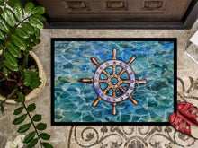 Load image into Gallery viewer, Steering Wheel Helm Doormat - 18x27 Decorative Floor Mat – Indoor/Outdoor Rug with Artistic Flair BB5349MAT