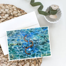 Load image into Gallery viewer, Anchor Greeting Cards -  Blank Note Cards – 8-Pack of Artist-Designed Cards with Envelopes
