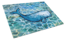 Load image into Gallery viewer, Sperm Whale Cachalot Glass Cutting Boards – Durable, Decorative Kitchen Art Large BB5354LCB