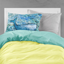 Load image into Gallery viewer, Sperm Whale Cachalot Fabric Standard Pillowcase – Artistic Decorative Front, White Back BB5354PILLOWCASE