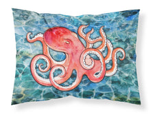 Load image into Gallery viewer, Octopus Fabric Standard Pillowcase – Artistic Decorative Front, White Back BB5357PILLOWCASE